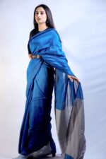 Azure Grace khadi Saree