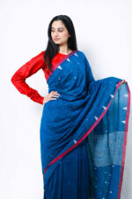Neel Sutra Cotton Saree